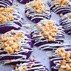 Ube White Chocolate Drizzle